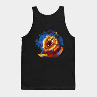 Lion Yawn Tank Top